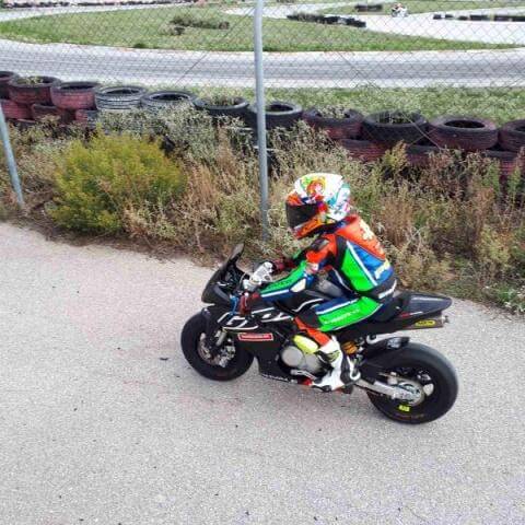 Kid Pilot with Ohvale Pitbike