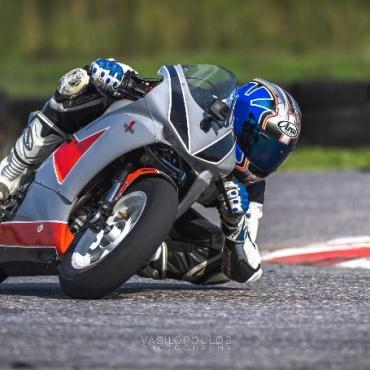 Elbow Down with Kayo Pitbike
