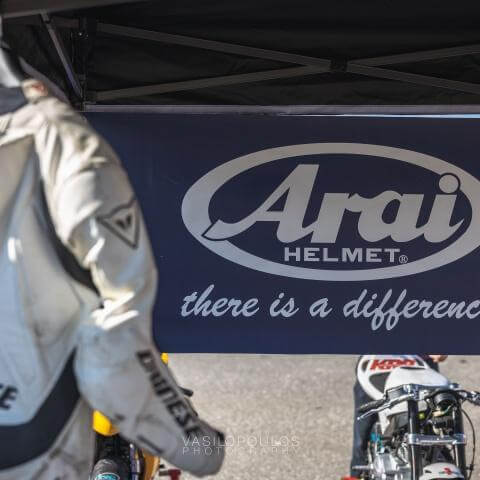 Arai and dainese foto