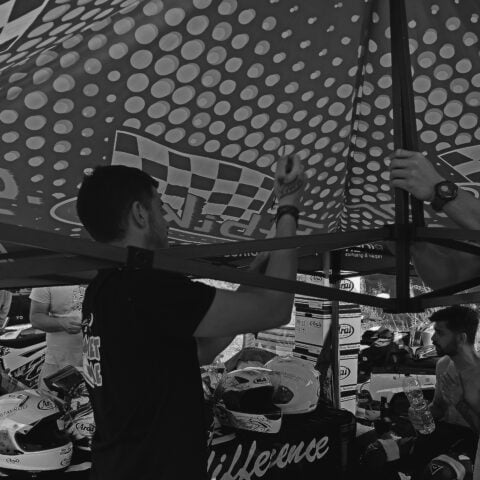 Set up the Tent of PitbikeGr