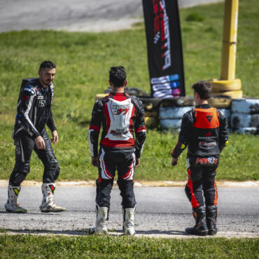 three riders